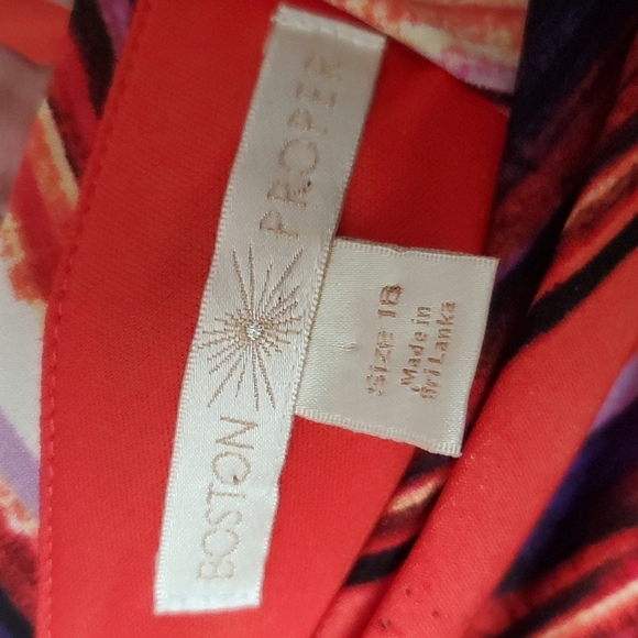 Boston Proper high-low maxi dress sz 18 - Picture 6 of 12